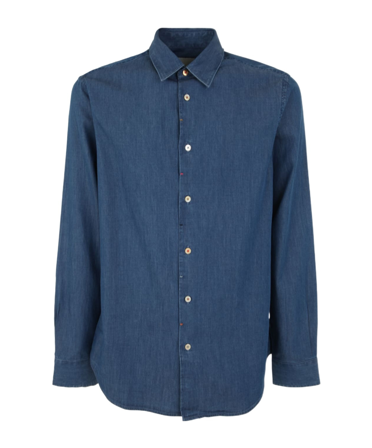 PAUL SMITH DENIM LONG-SLEEVE SHIRT
