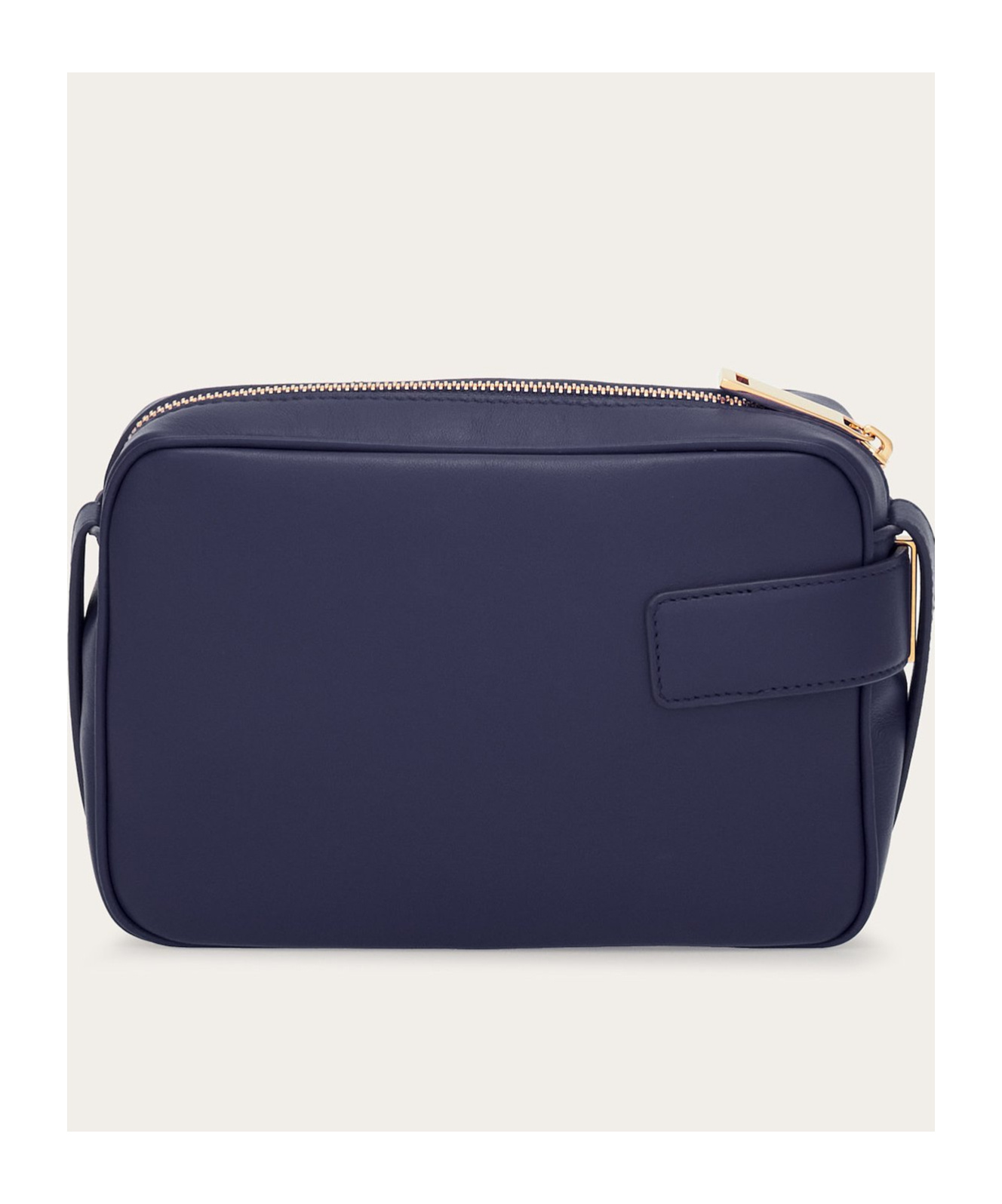 FERRAGAMO ZIPPER SHOULDER BAG 