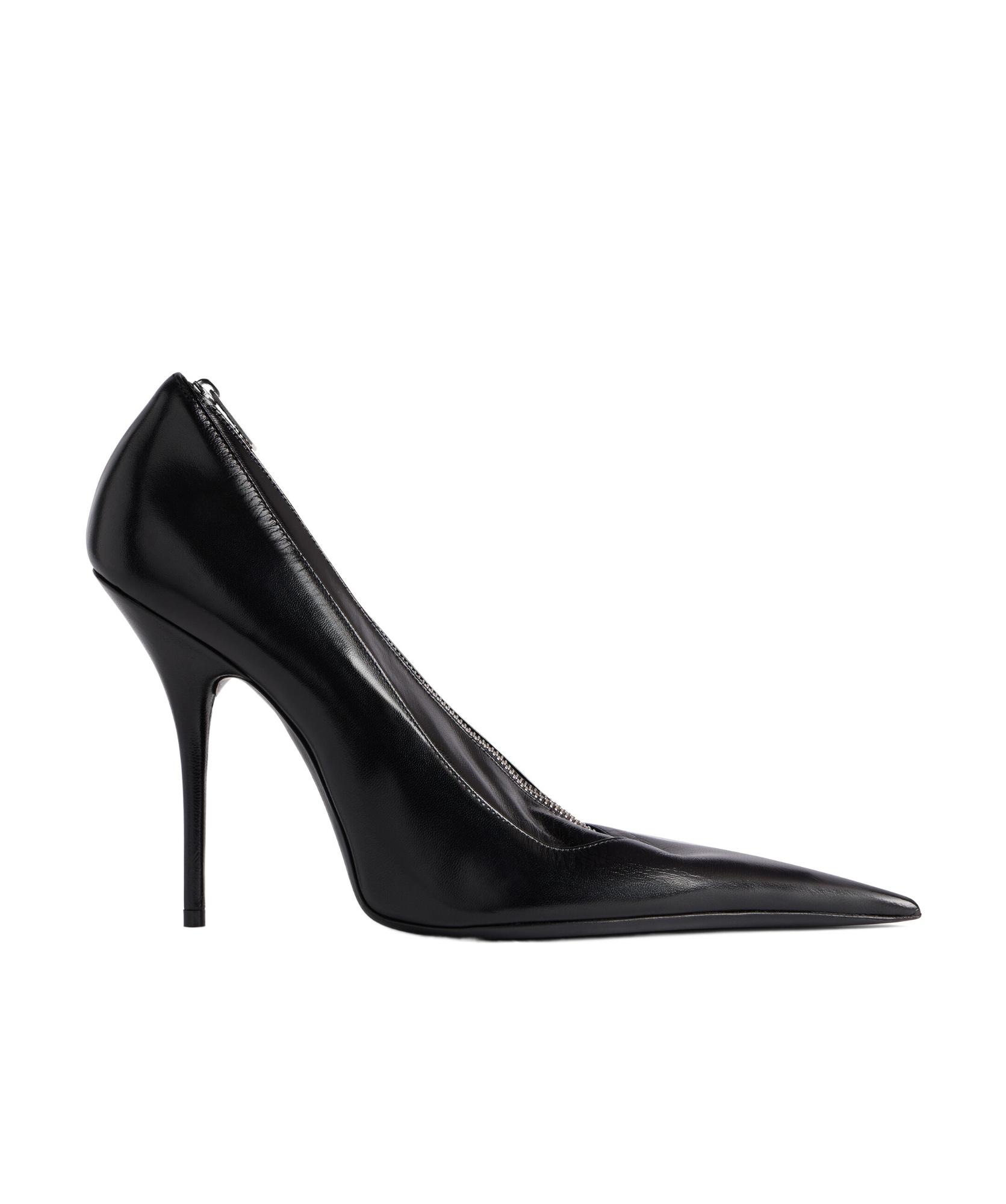 Balenciaga Knife Shoe Clutch Bag In Black