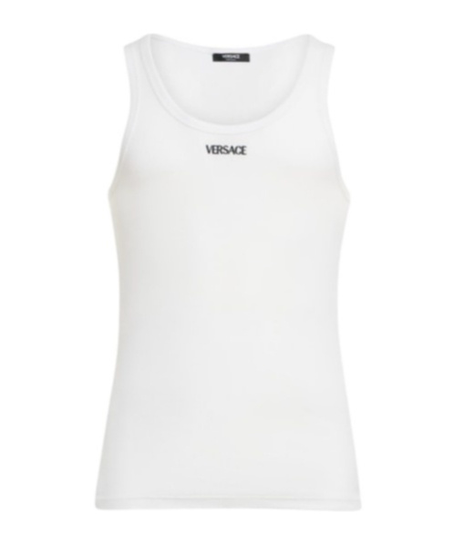 Versace Logo Rib Vest