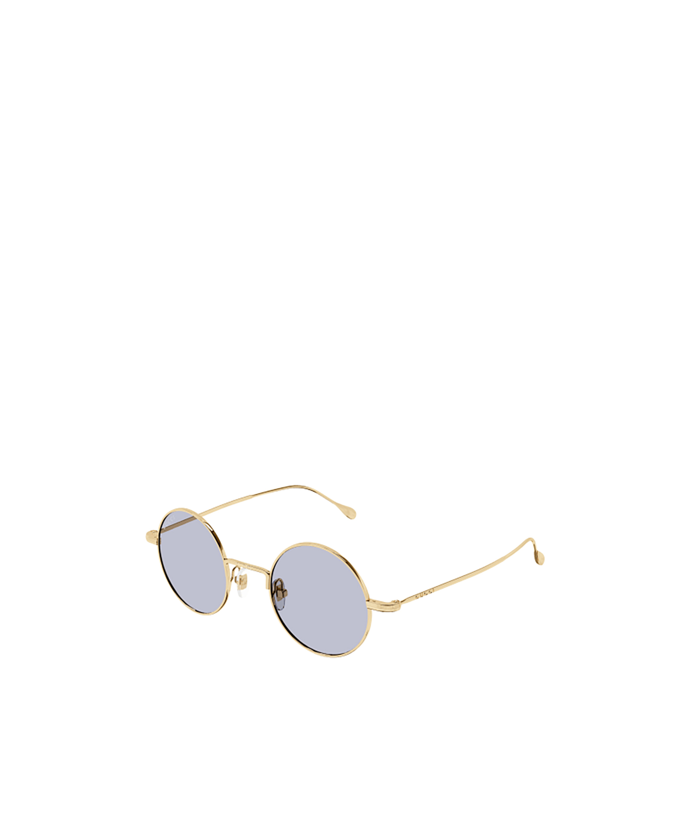 Gucci Round-frame Sunglasses In Blue