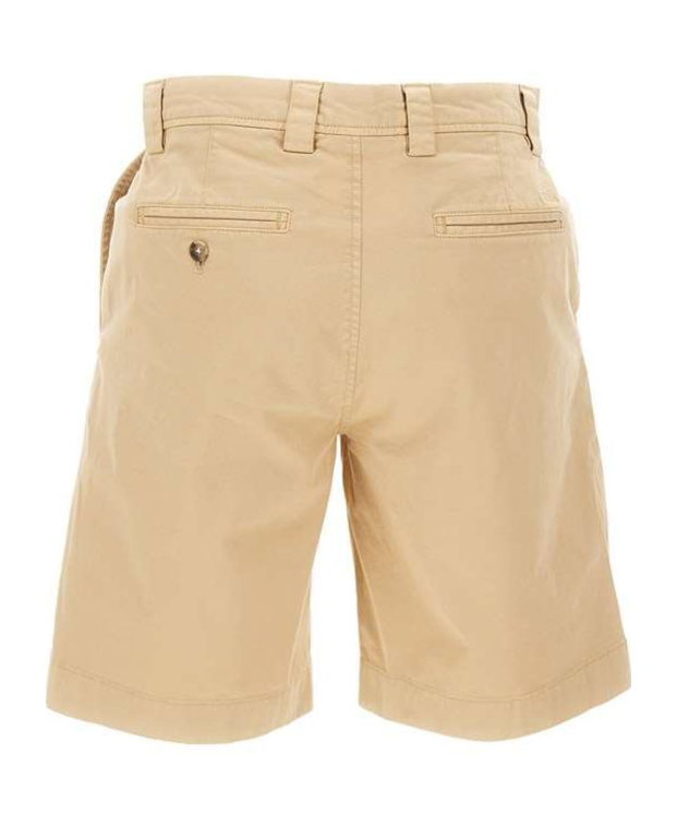 Woolrich Bermuda Shorts In Stretch Cotton In Nude