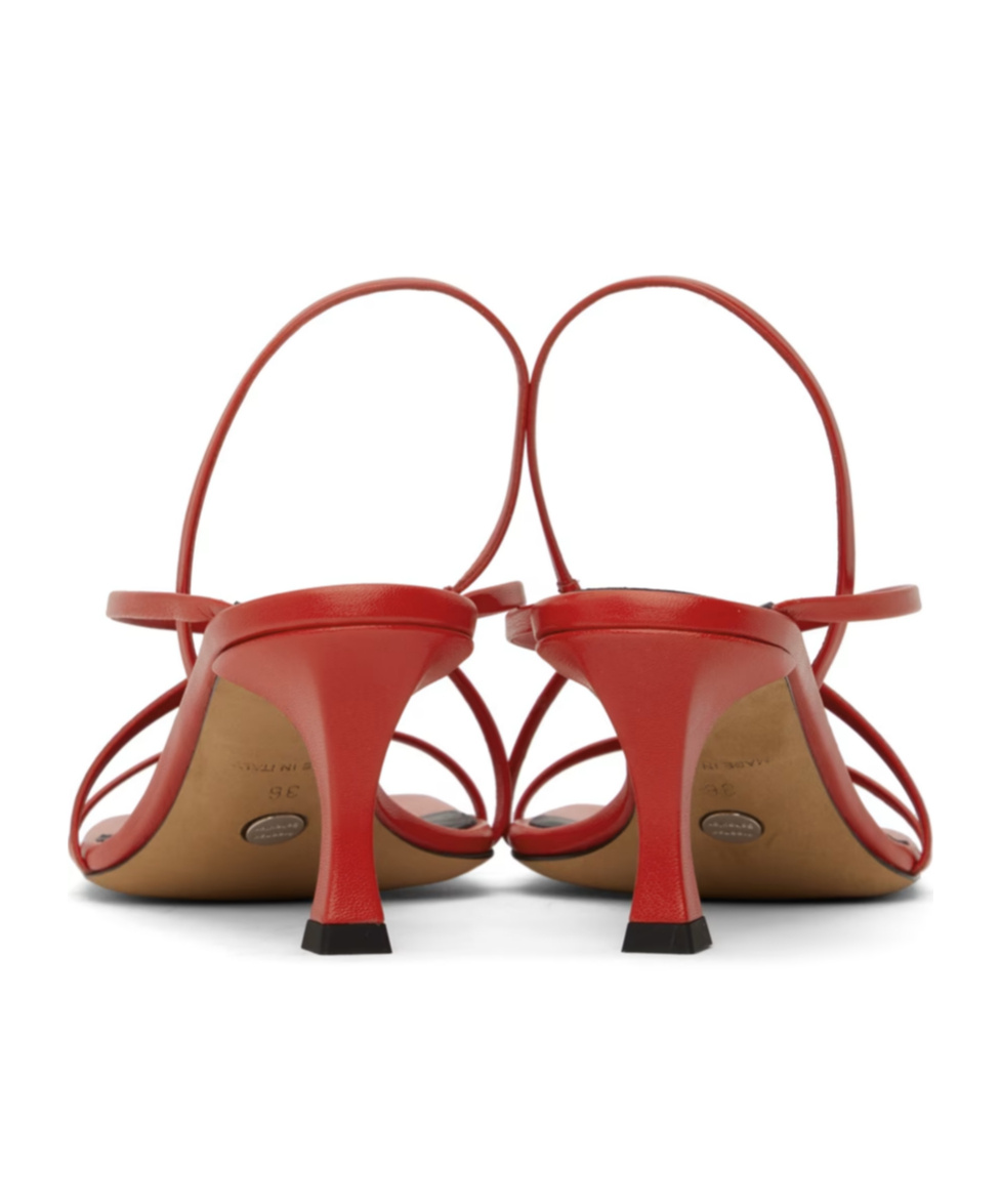 Proenza Schouler Stilettos With Square Head And High Heels In Brown