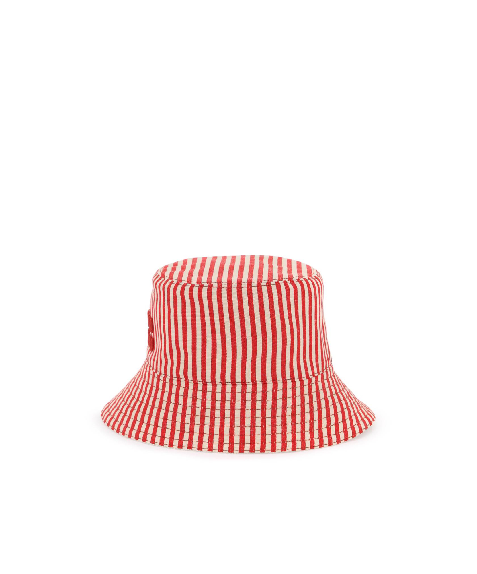 MIU MIU APPLIQUÉ-LOGO CLUTCH AND BUCKET HAT (TWO-PIECE SET) 