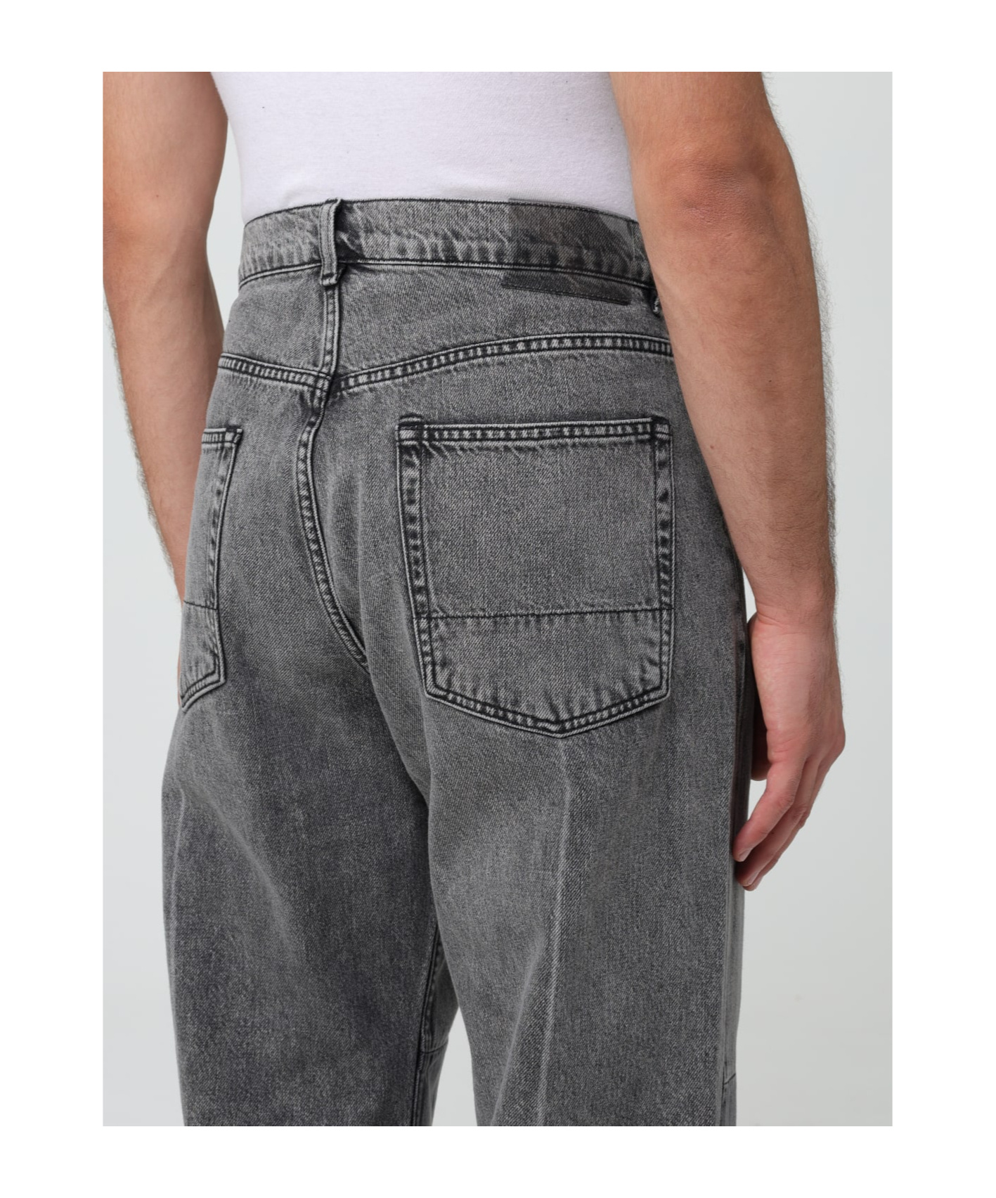 Our Legacy Extended Linear Cut Straight-leg High-rise Denim Jeans In Black