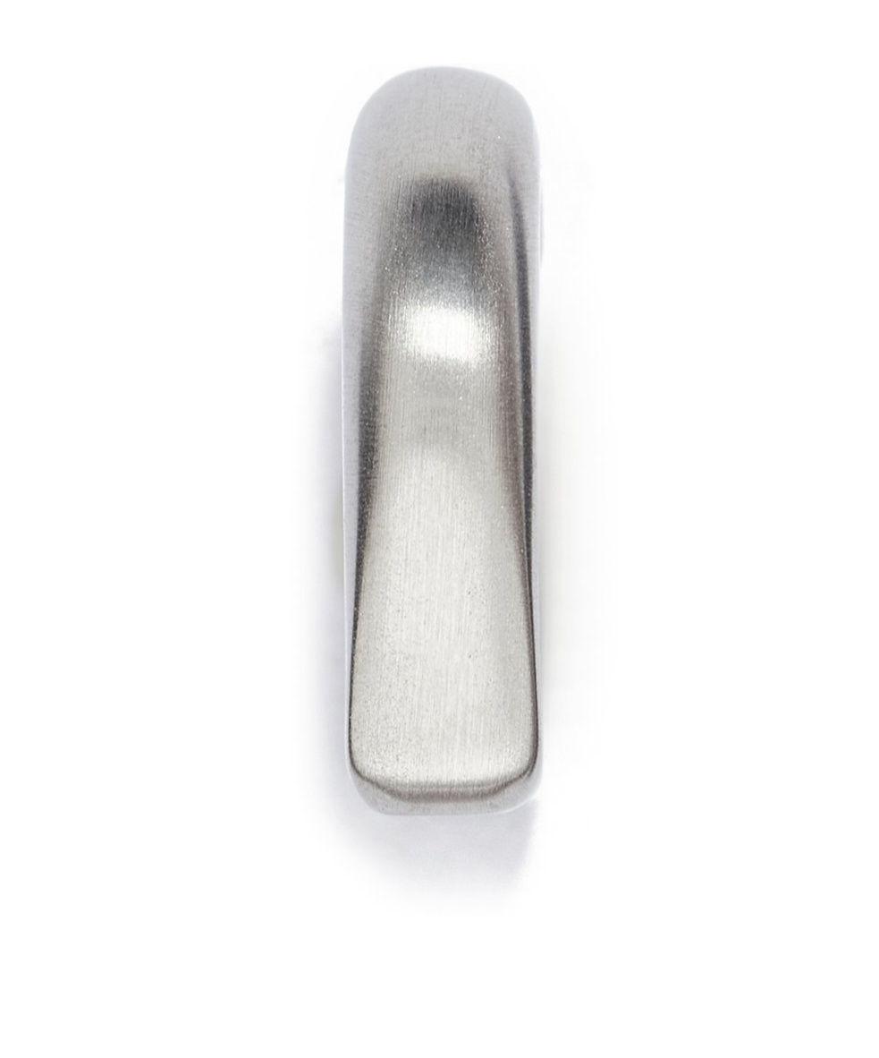 Rick Owens Prong Asymmetric Ear Cuff In Gray