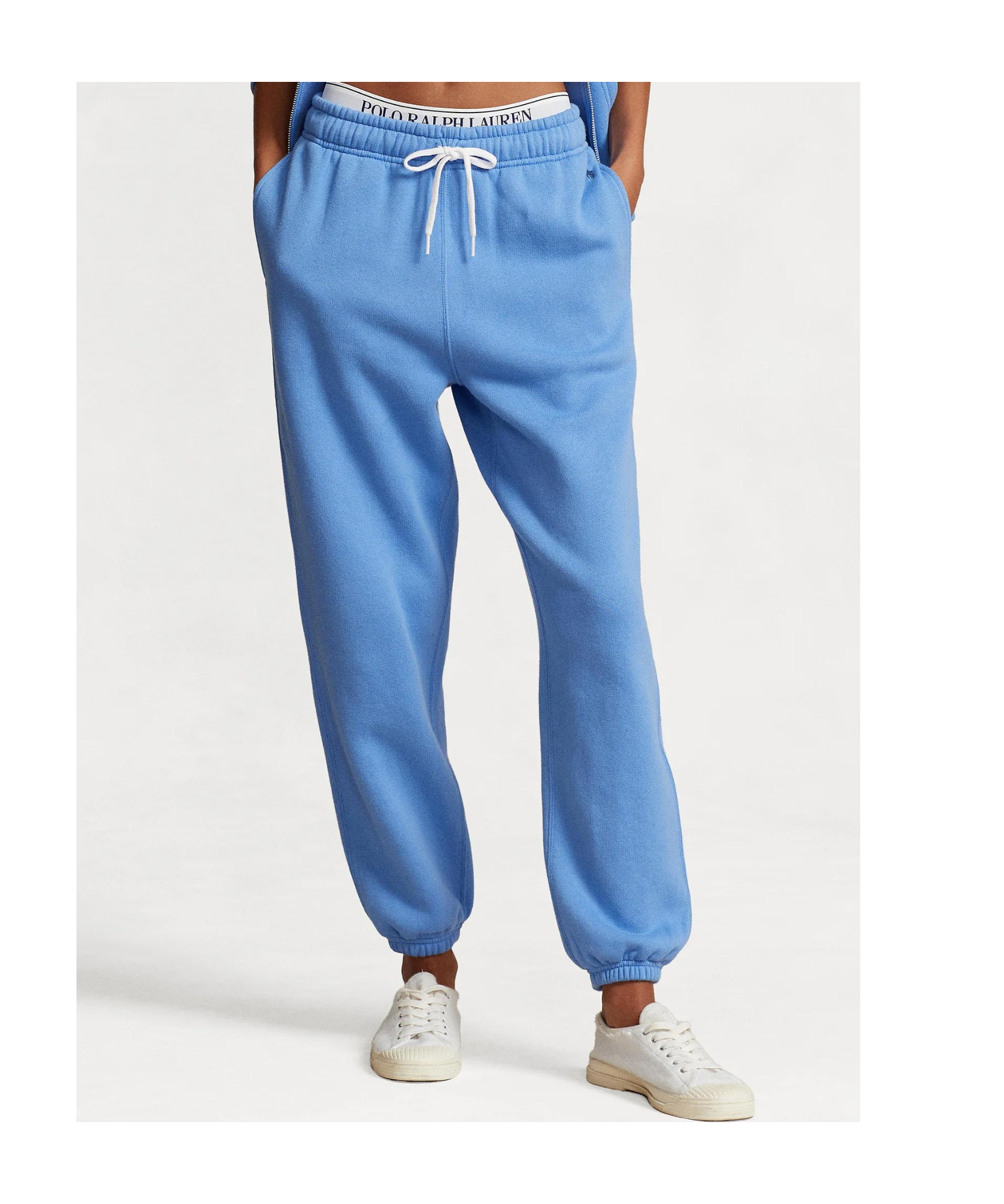 Polo Ralph Lauren Fleece Athletic Pant In Blue