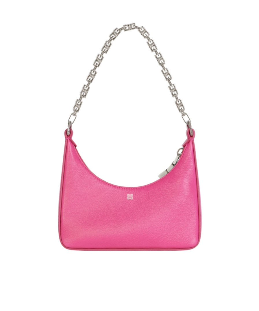 Givenchy Leather Shoulder Bag In Phosphor