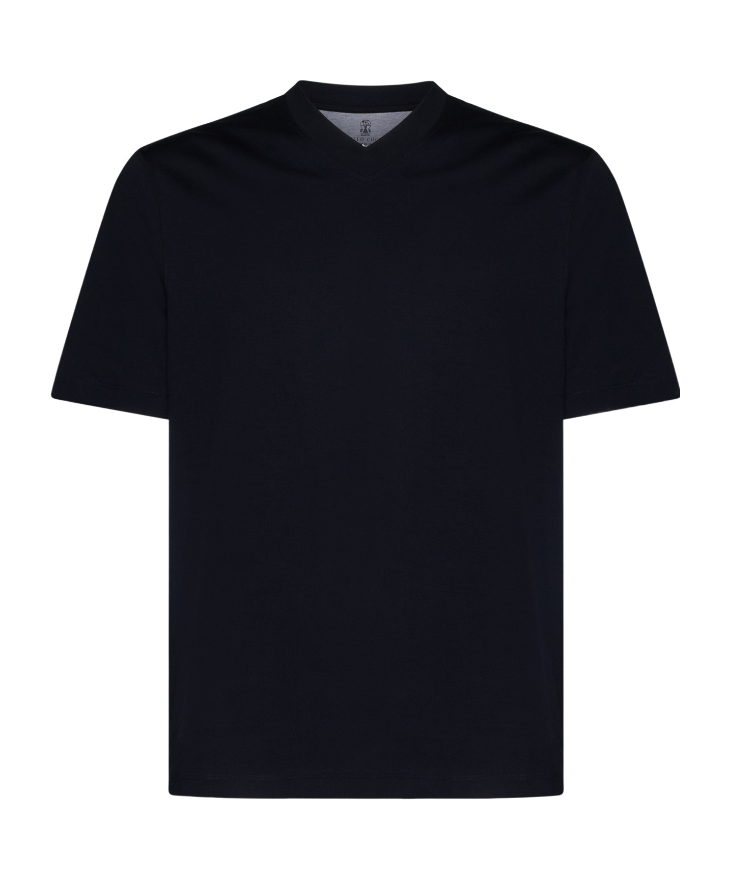 Brunello Cucinelli Brunello Cucinlli V-neck T-shirt In Black