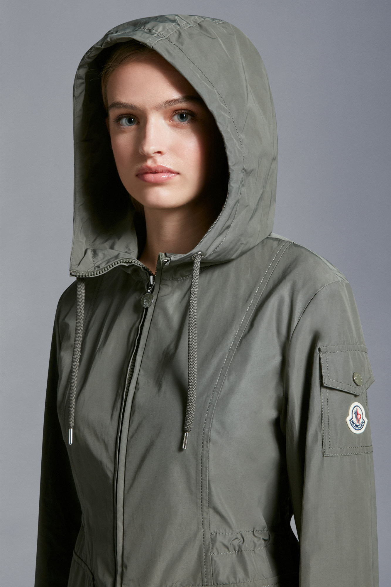 Moncler Parka Leandro In Brown