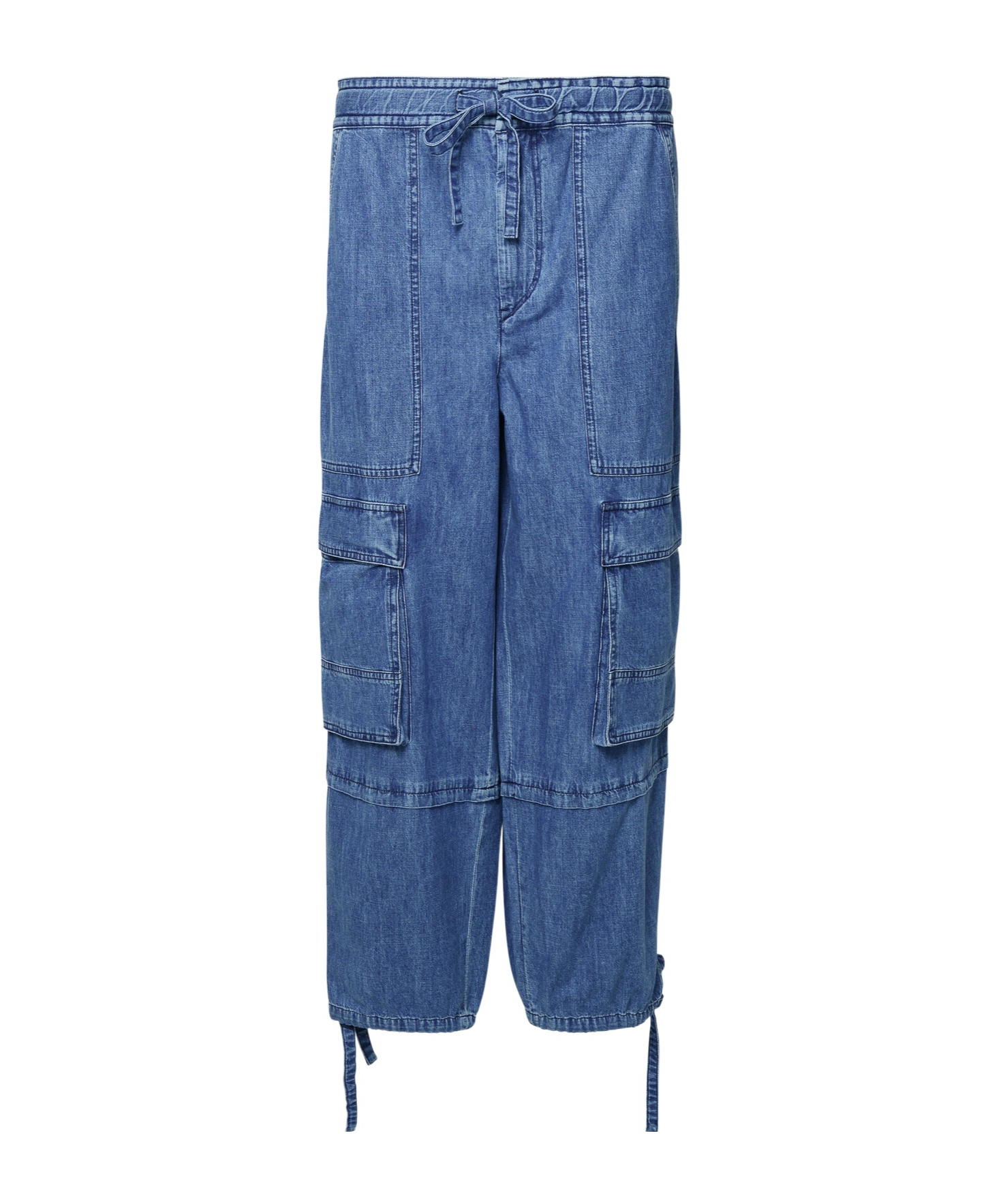 Shop Isabel Marant Ivy Pants In Blue