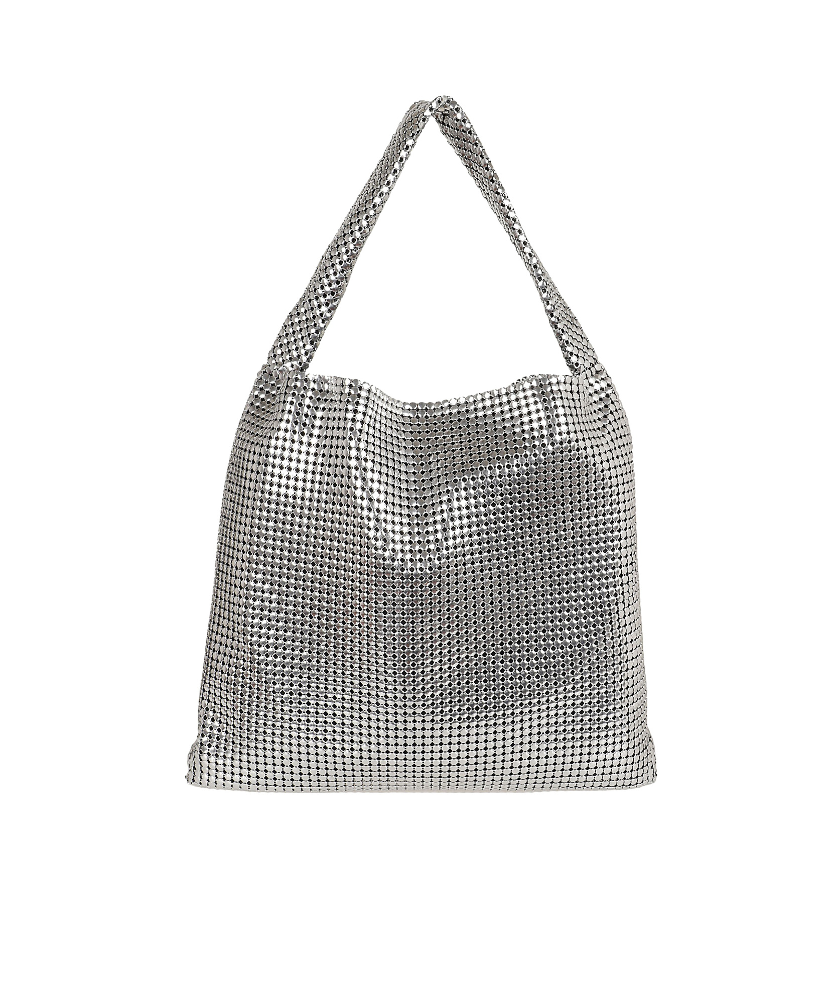 Rabanne Chainmail Tote Bag In Gray