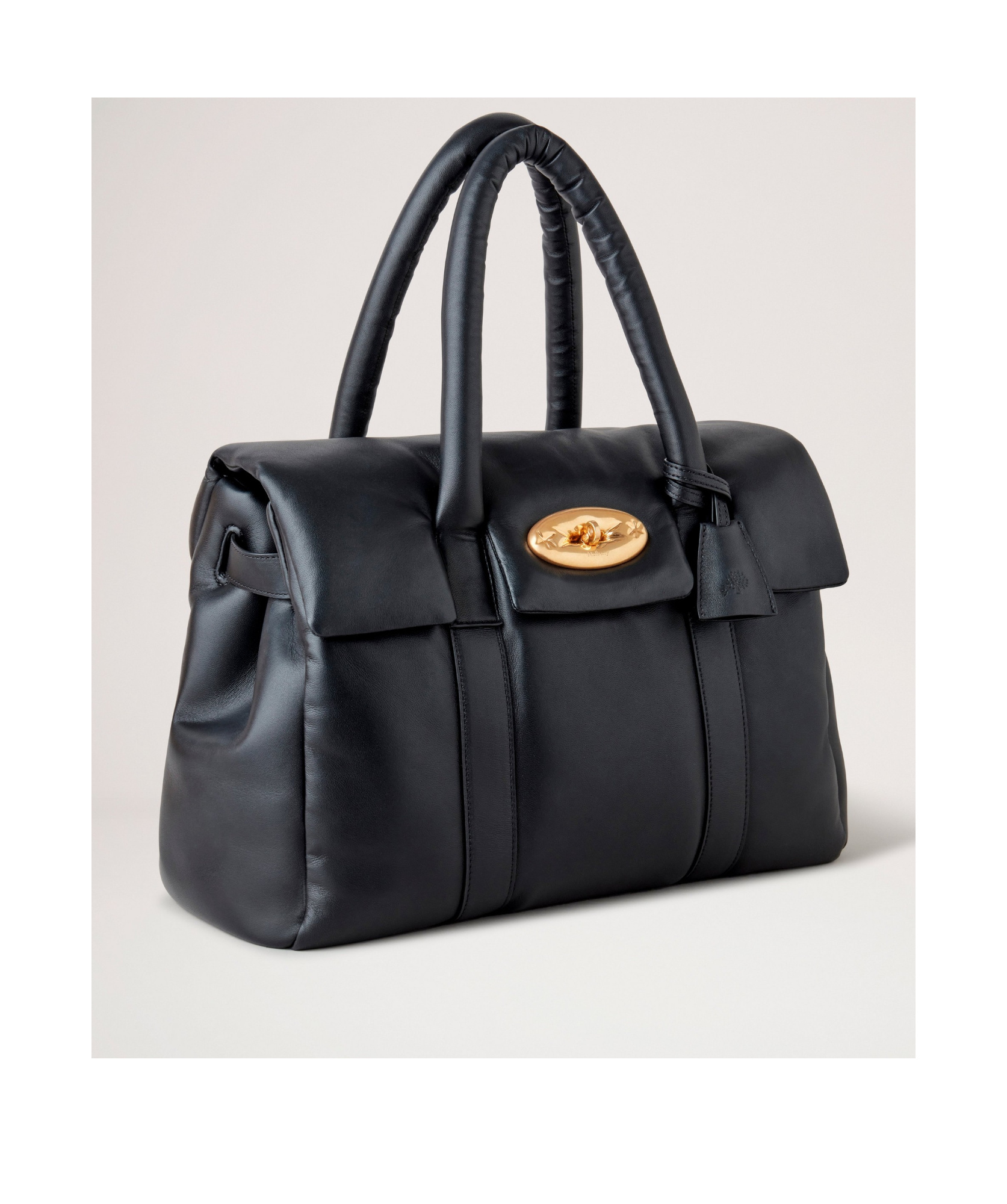 Mulberry Bayswater Bubble Tote Bag In Black