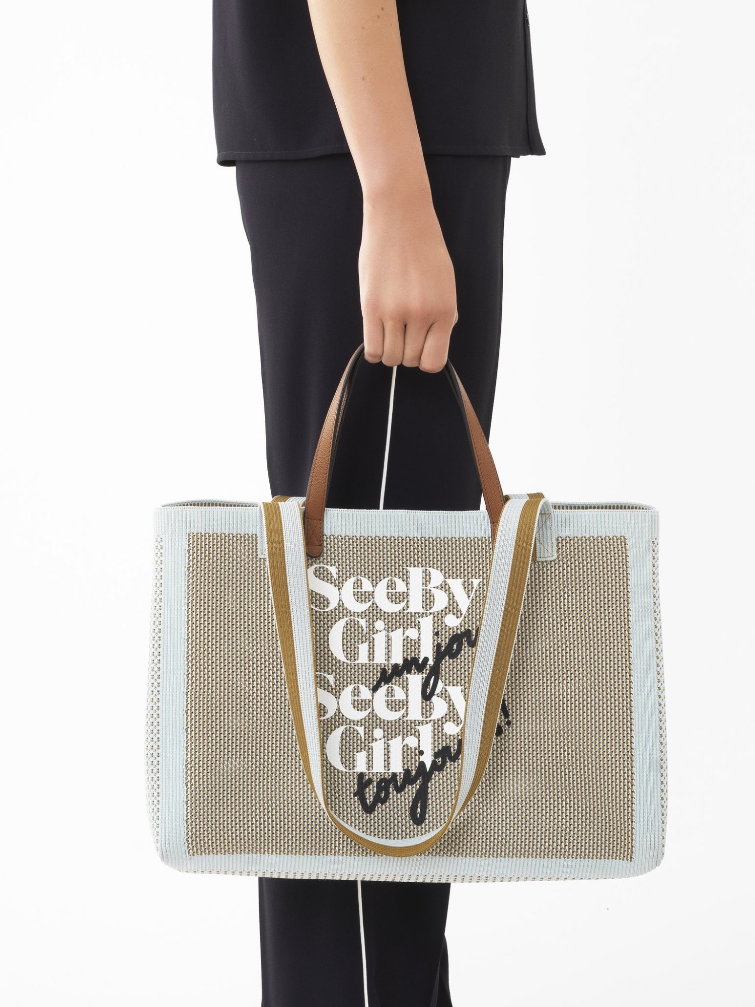 See By Chloé Logo Shoulder Bag In Multicolor