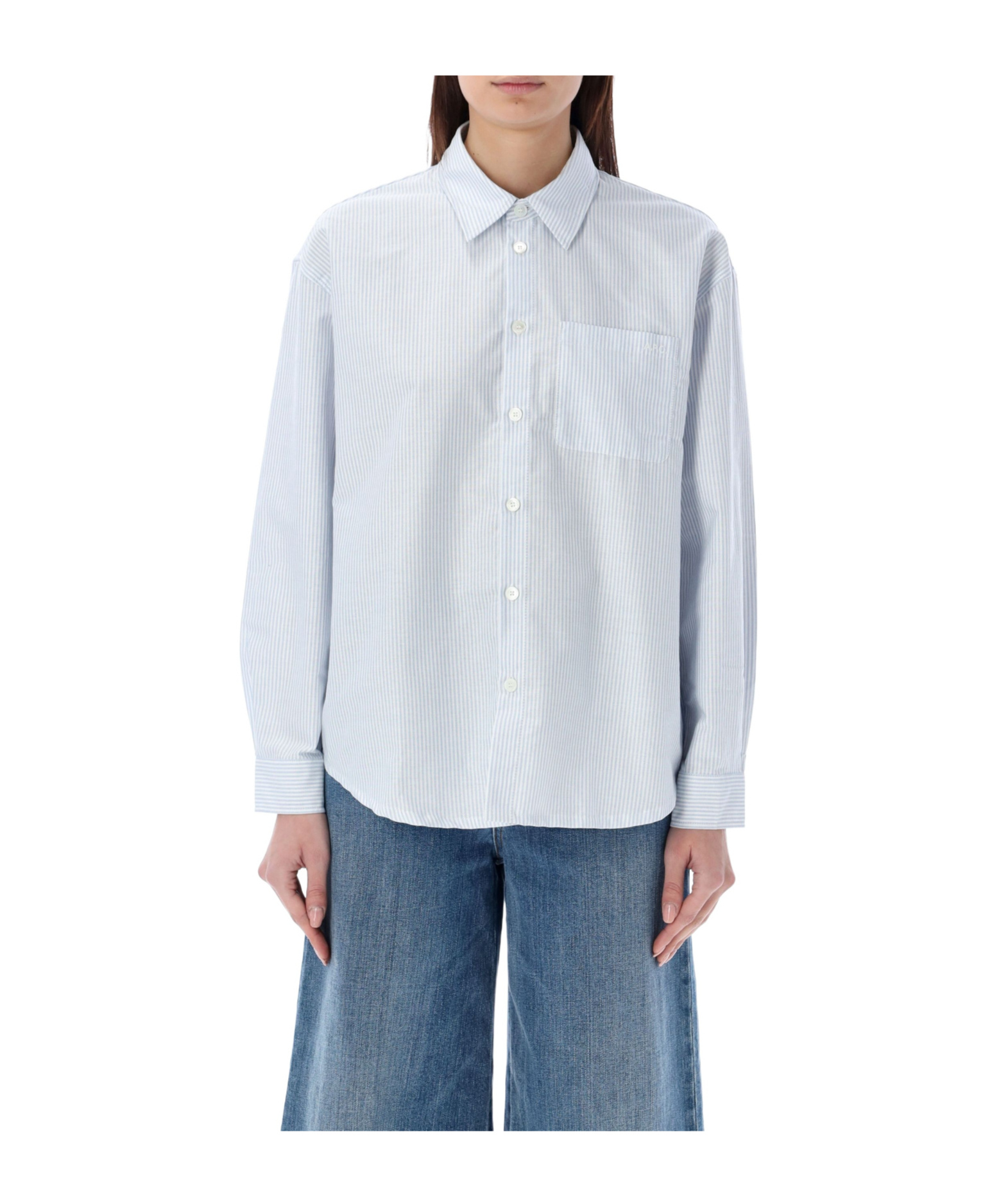 Apc A.p.c. Casual Shirt In White
