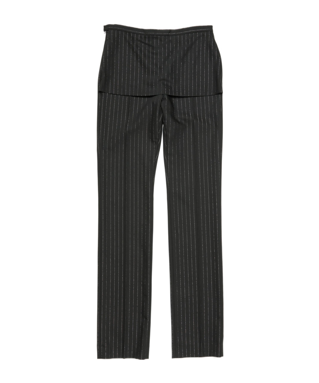 Acne Studios Pinstripe-pattern Trousers In Black