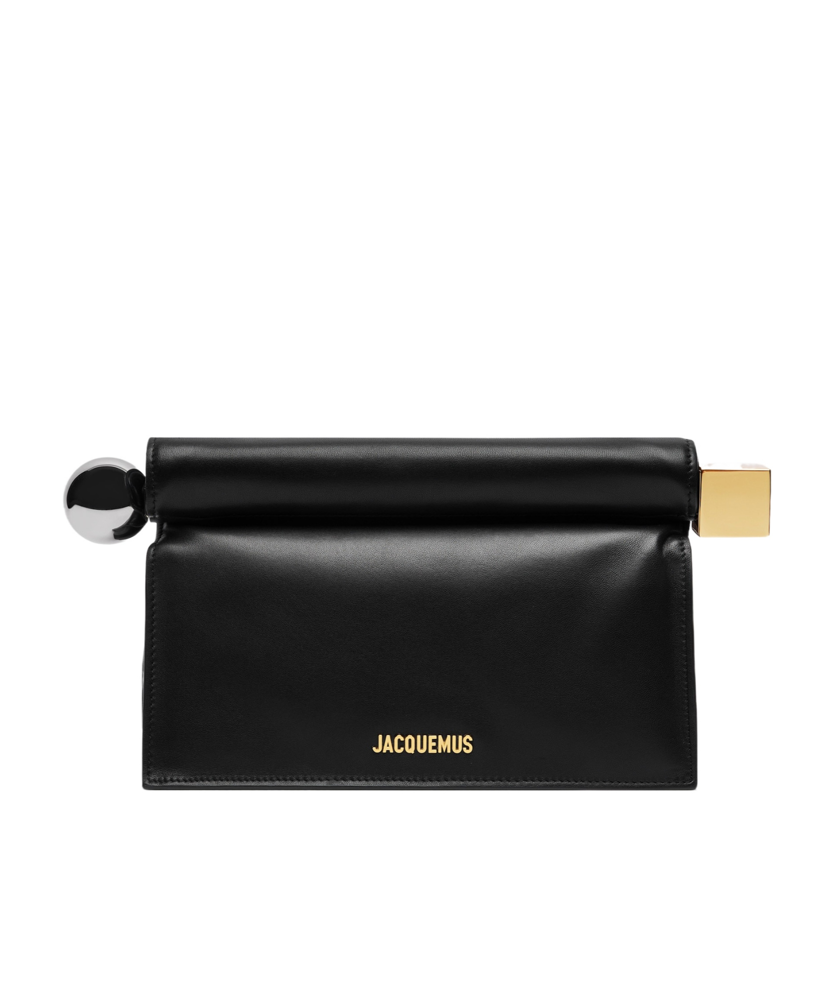 Jacquemus Take Out Clutch Bag In Black