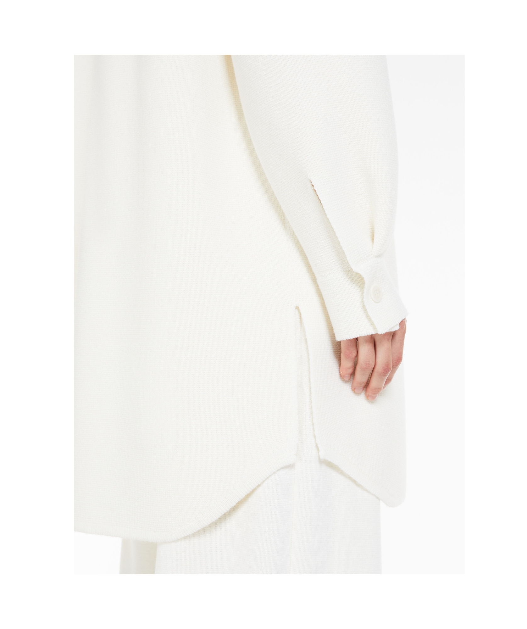 MAX MARA WOOL LONG-SLEEVED JACKET