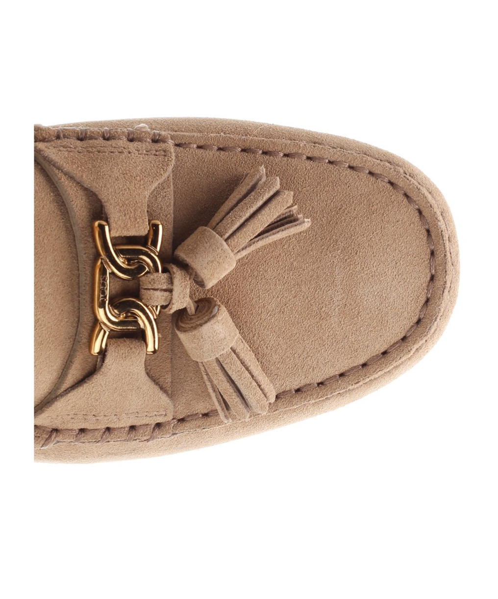 TOD'S GOMMINO SUEDE LOAFERS