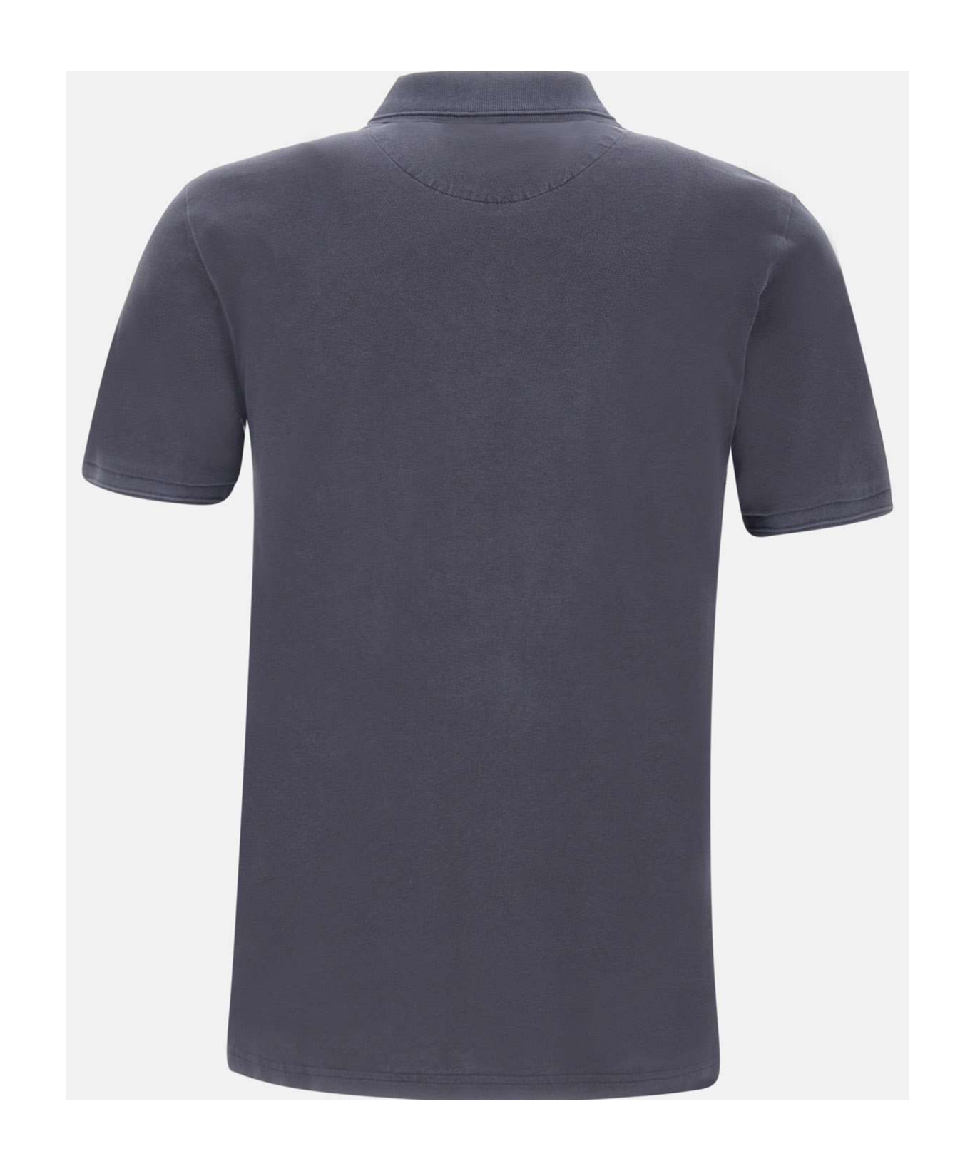 Woolrich Mackinak Cotton Piquet Polo Shirt In Black