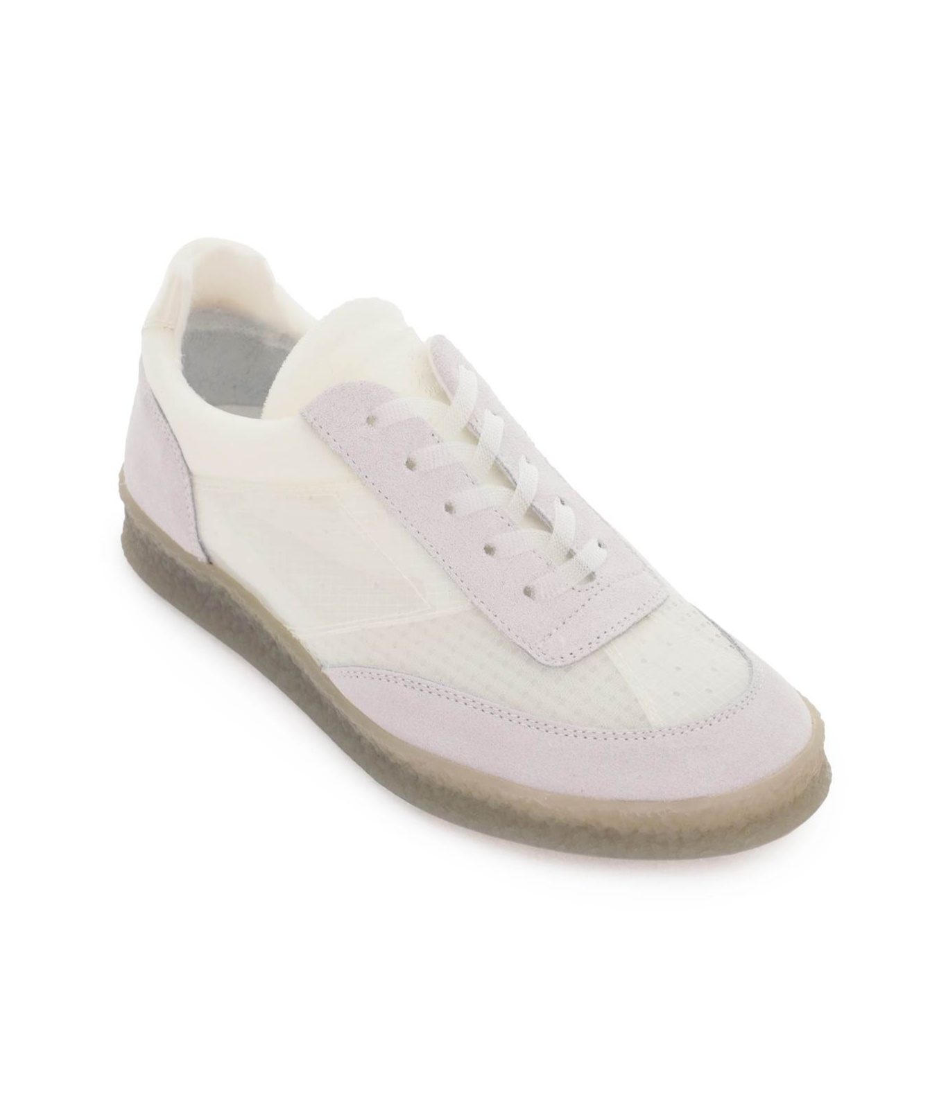 Shop Mm6 Maison Margiela Replica Low-top Sneakers In White