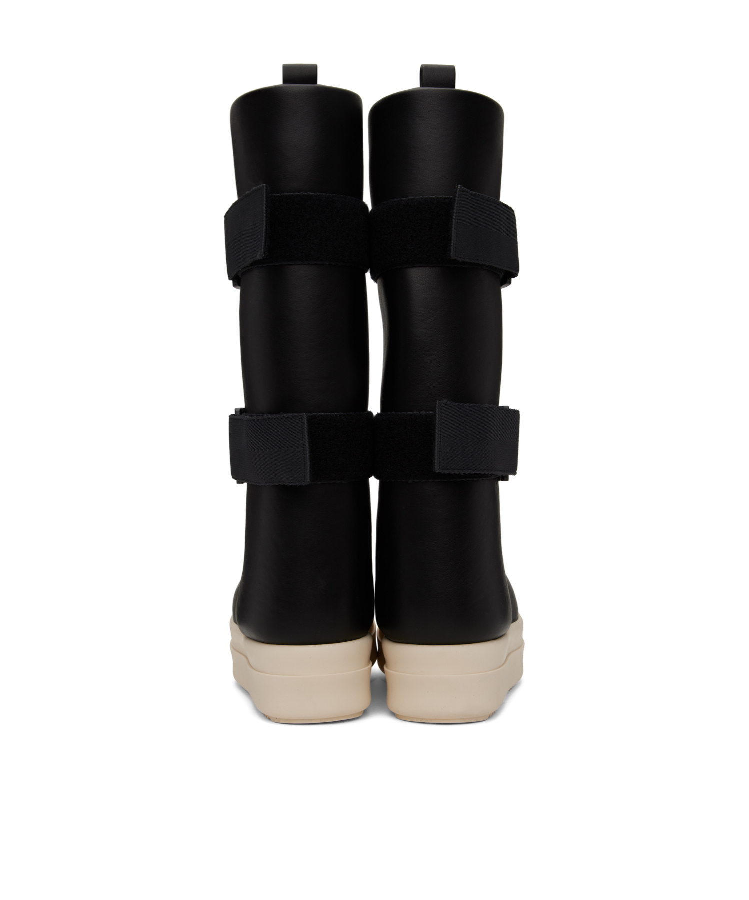 Rick Owens Long Boots With Thick Soles In Black