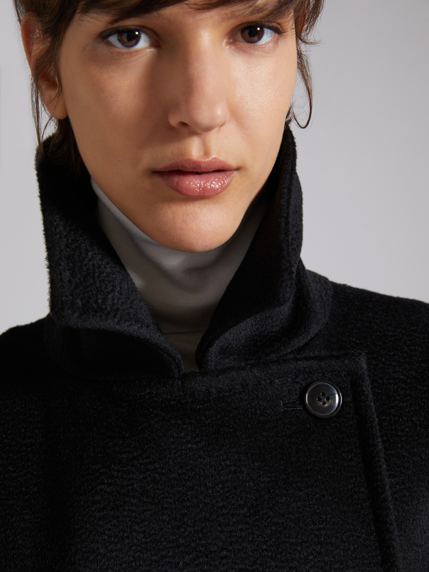 Max Mara Estella Wool And Cashmere Coat In Black