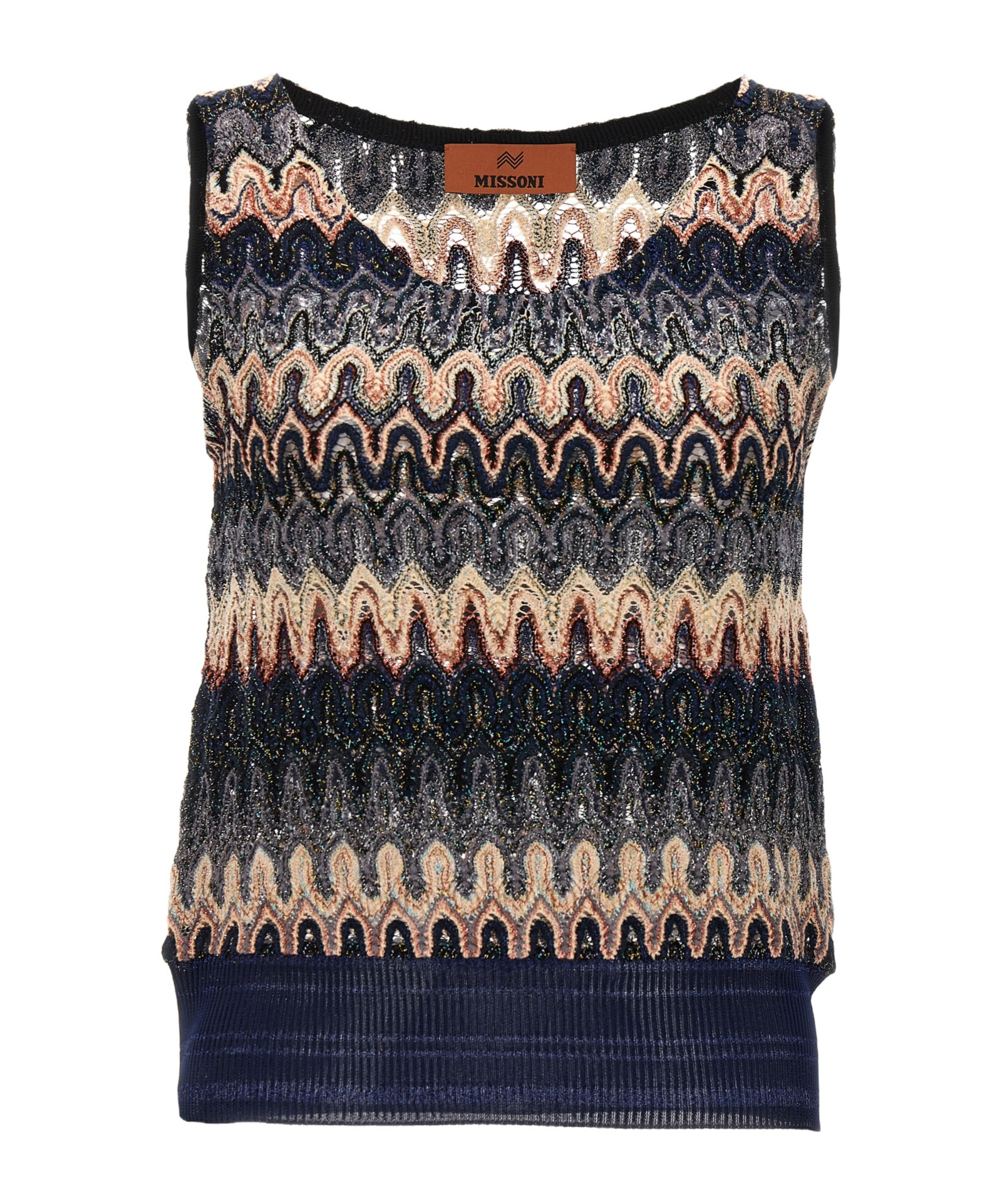 MISSONI WAVE-PATTERN TANK TOP