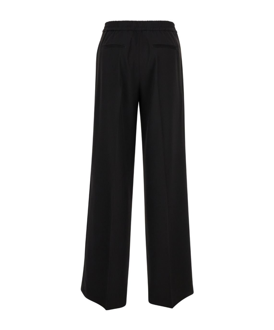Pt Torino Belt Loop Belt Casual Pants In Black
