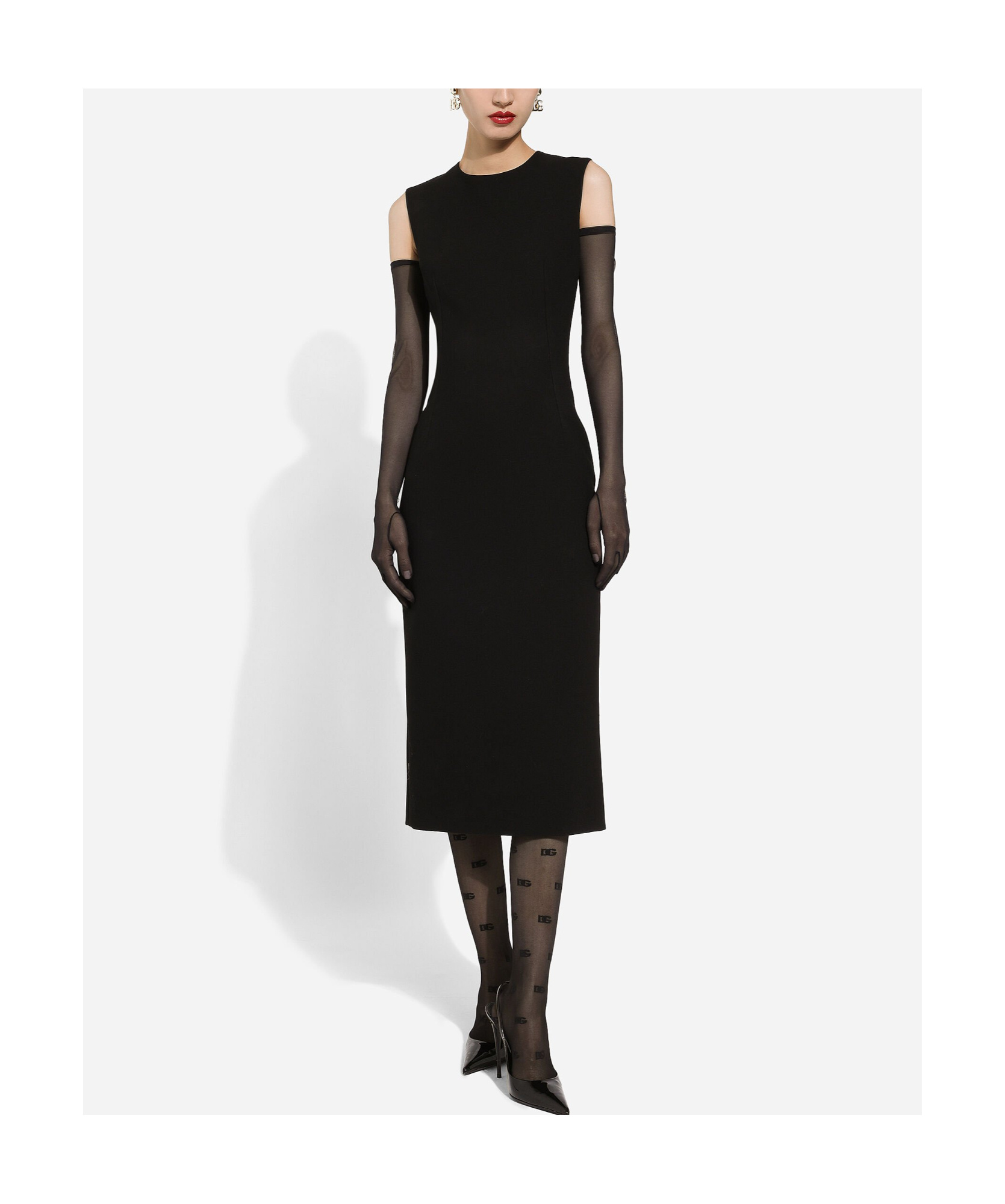 Dolce & Gabbana Dolce Gabbana Sleeveless Midi Dress