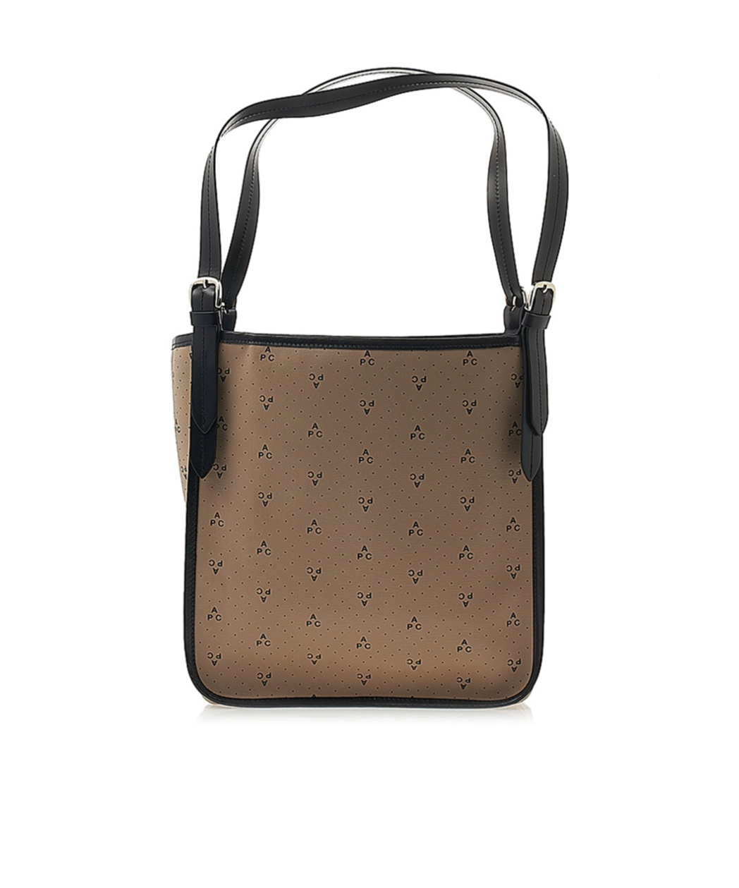 Apc Logo Handbag In Brown