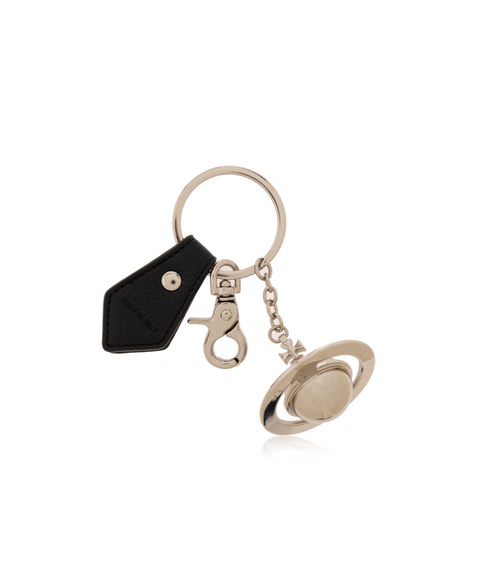 Vivienne Westwood 3d Orb Keyring In Nude