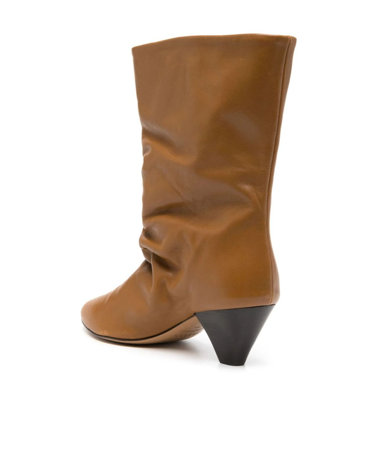 Isabel Marant 55mm Reachi Leather Ankle Boots In Brown
