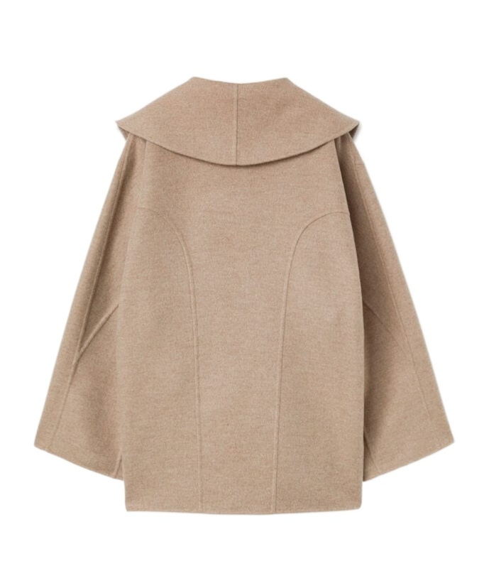 Shop Loro Piana Enrique Cashmere Short Coat In Natural Brown