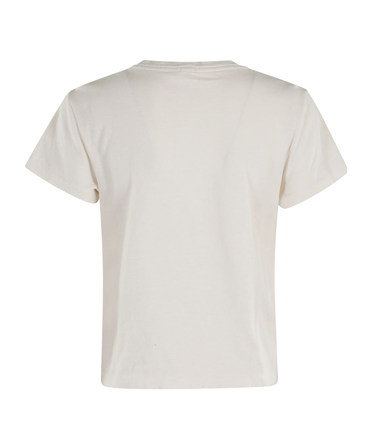 Re/done Classic In Your Dreams-print T-shirt In White