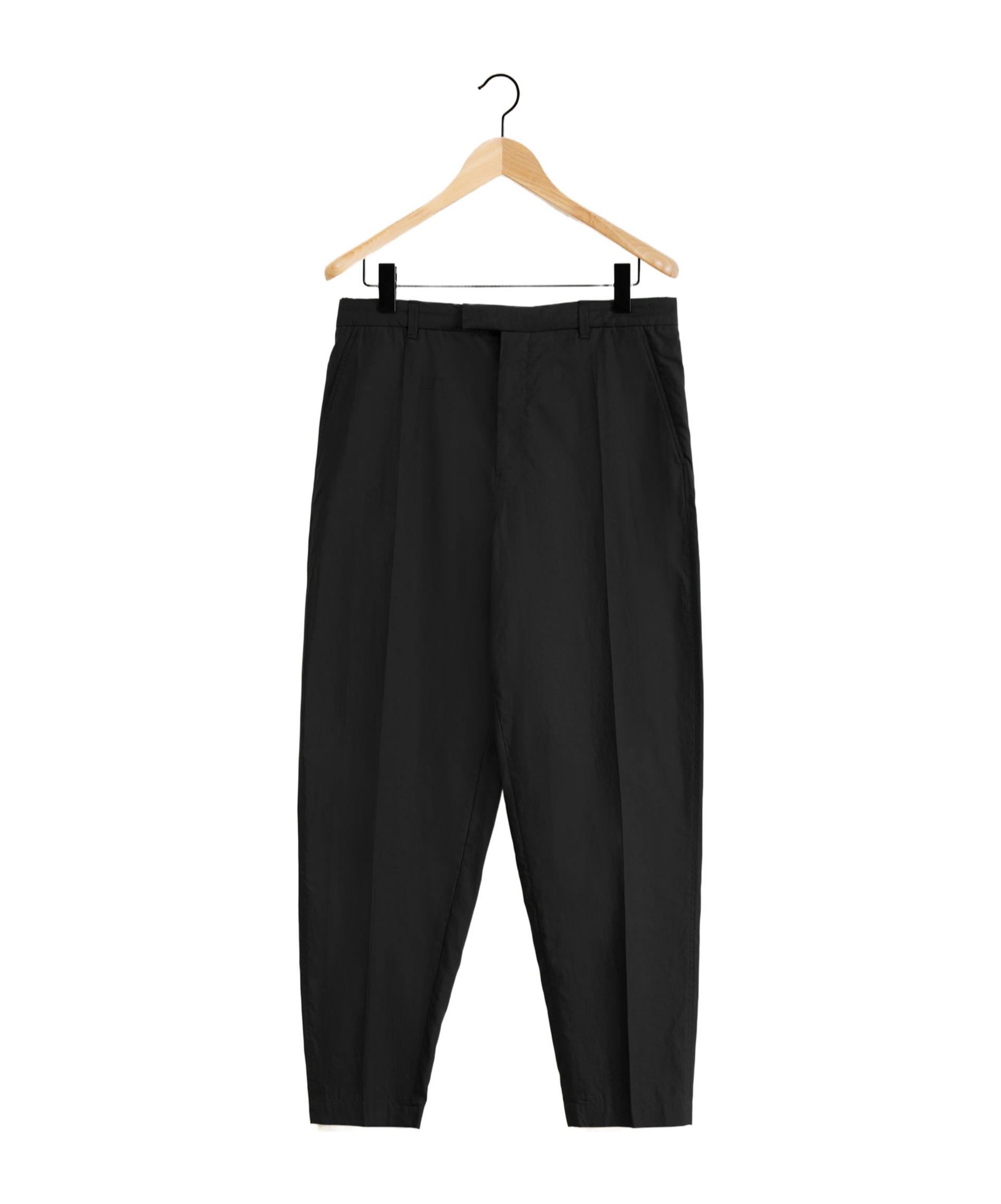 LEMAIRE LEMAIRE ZIPPED TAPERED LEG TROUSERS