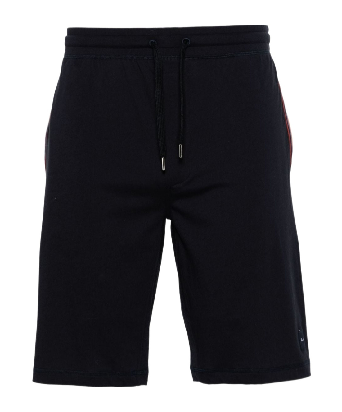Shop Paul Smith Logo-patch Jersey Shorts In Black