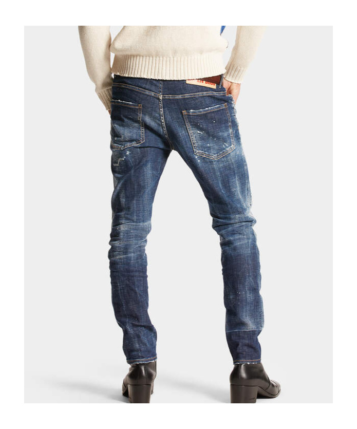 Dsquared2 Skater Slim-leg Jeans In Blue