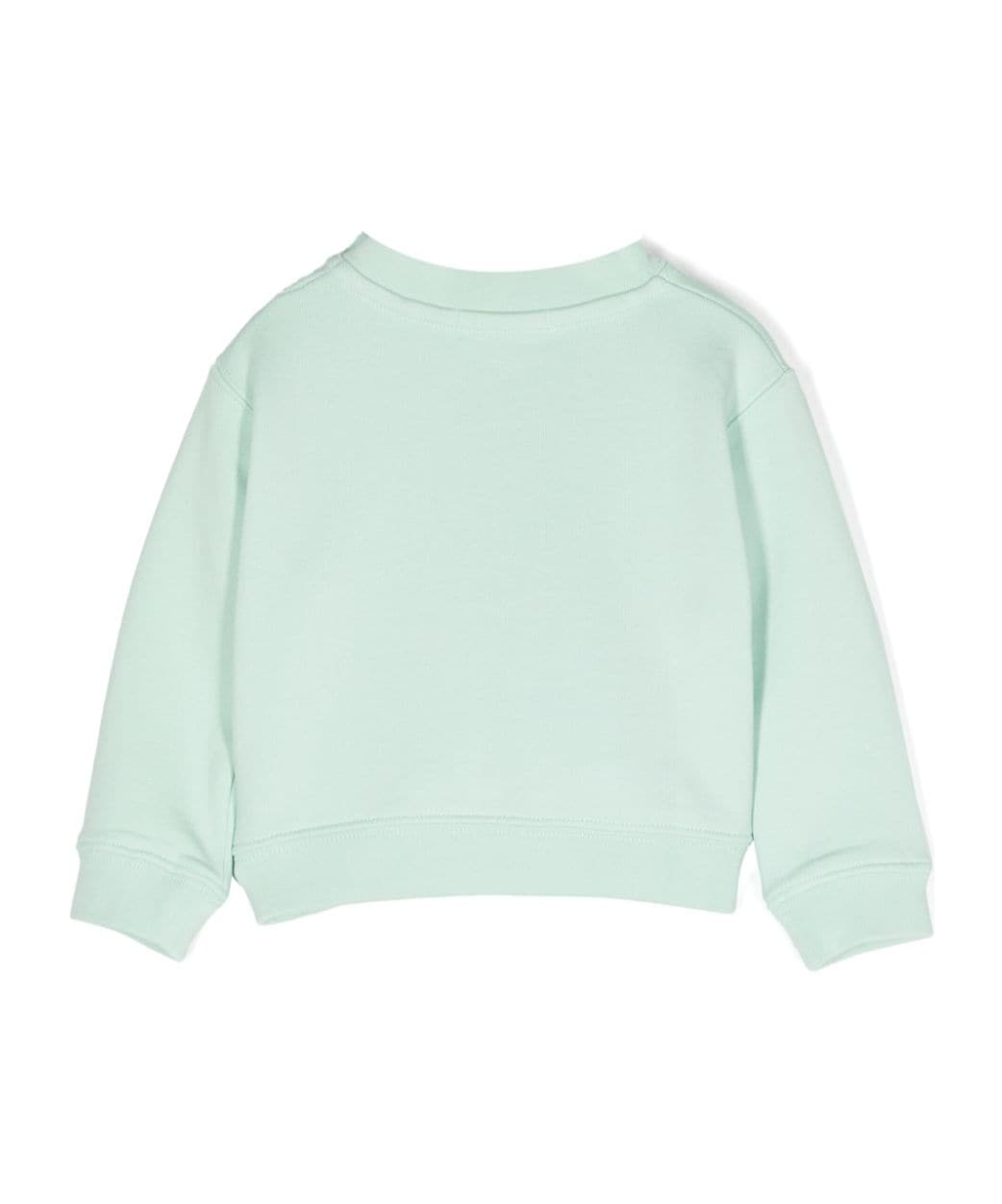 Palm Angels Long-sleeved Logo Sweater In White