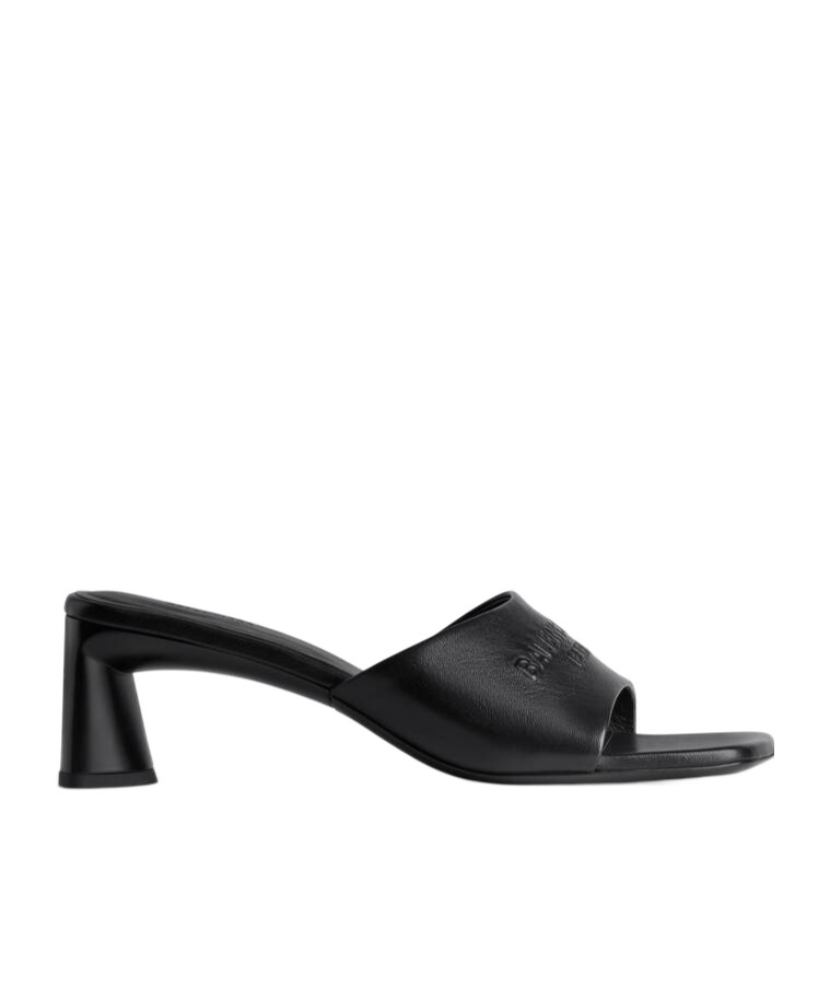 Shop Balenciaga Women's Duty Free 60mm Sandal In Black