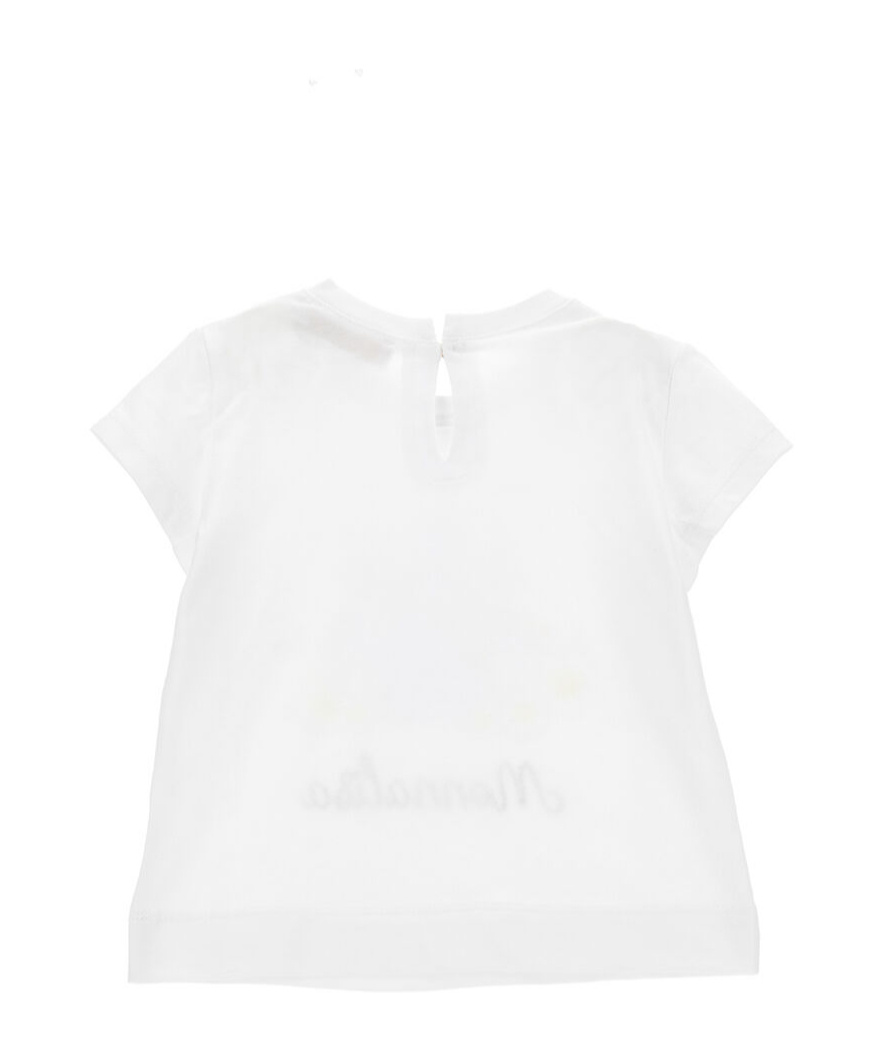 Monnalisa St. Castello Graphic-print T-shirt In White