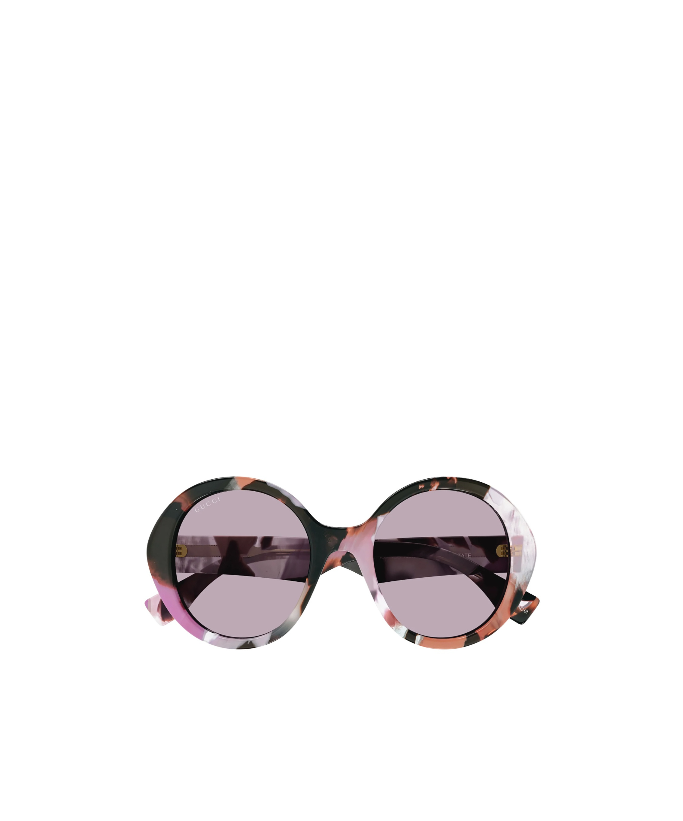 Gucci Gg1628s Round-frame Sunglasses In Nude