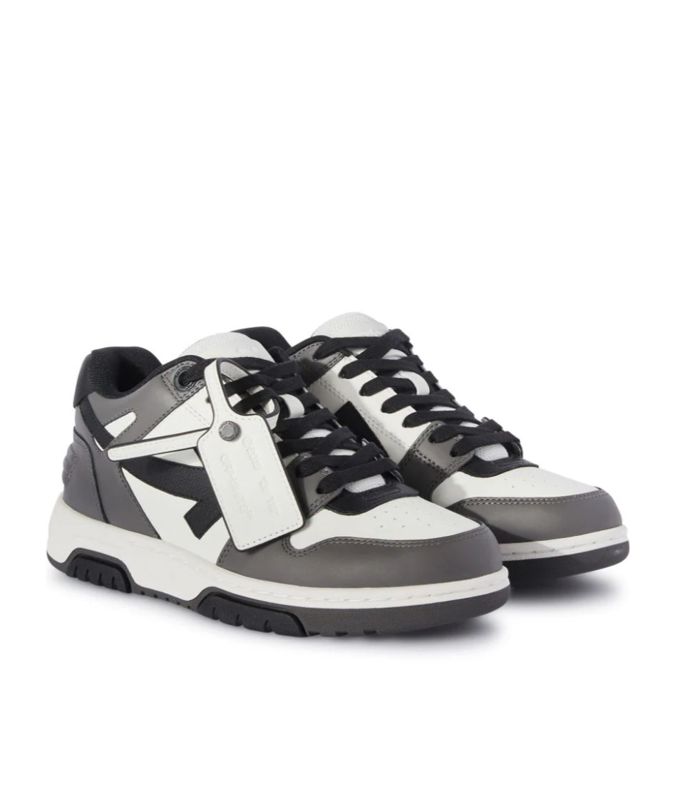 Off-white Out Of Office Sneakers - Off White - Leather - White In Black