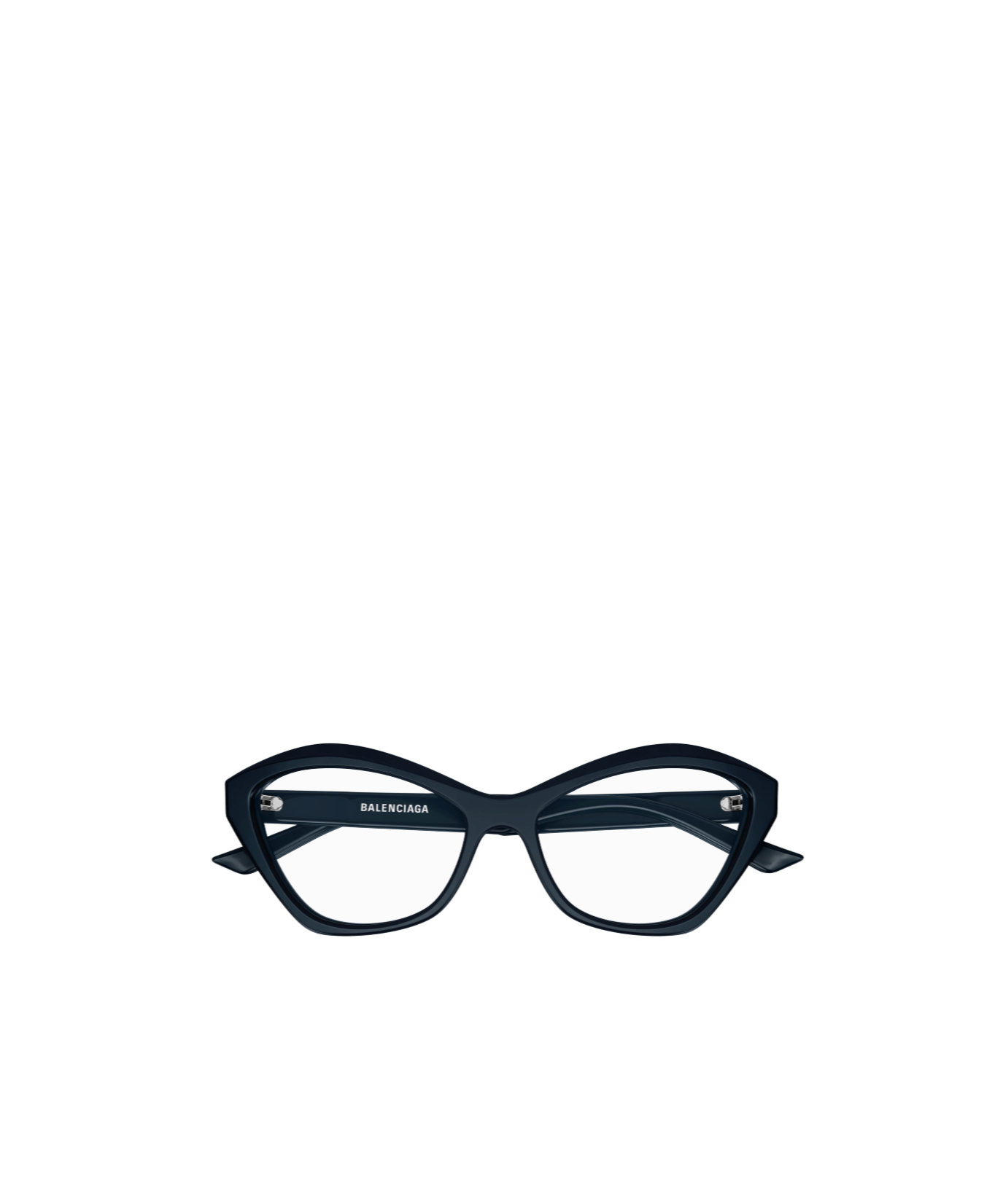 Balenciaga Cat-eye Frame Glasses In Black