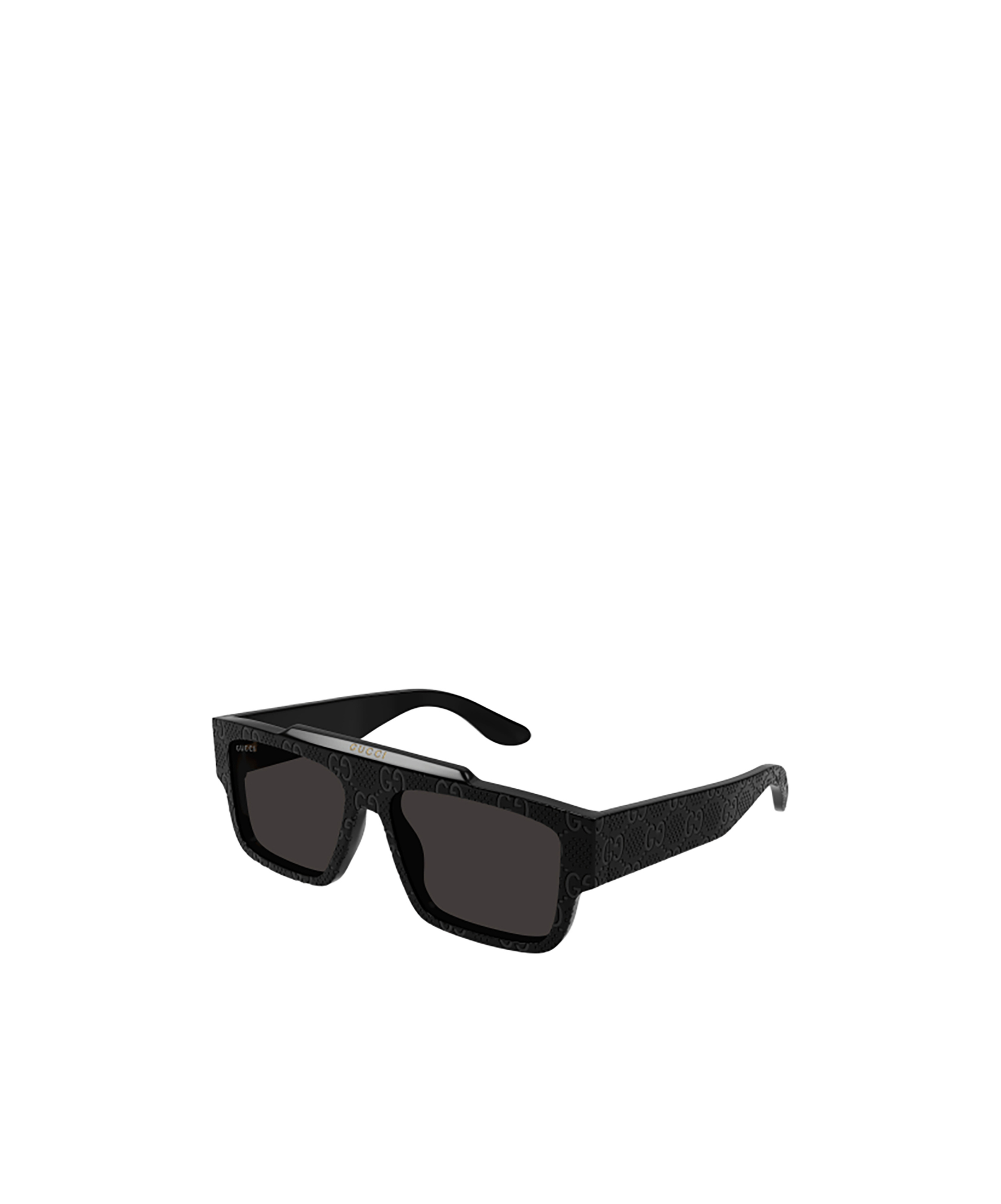 Gucci Eyewear Rectangular Frame Sunglasses In Black