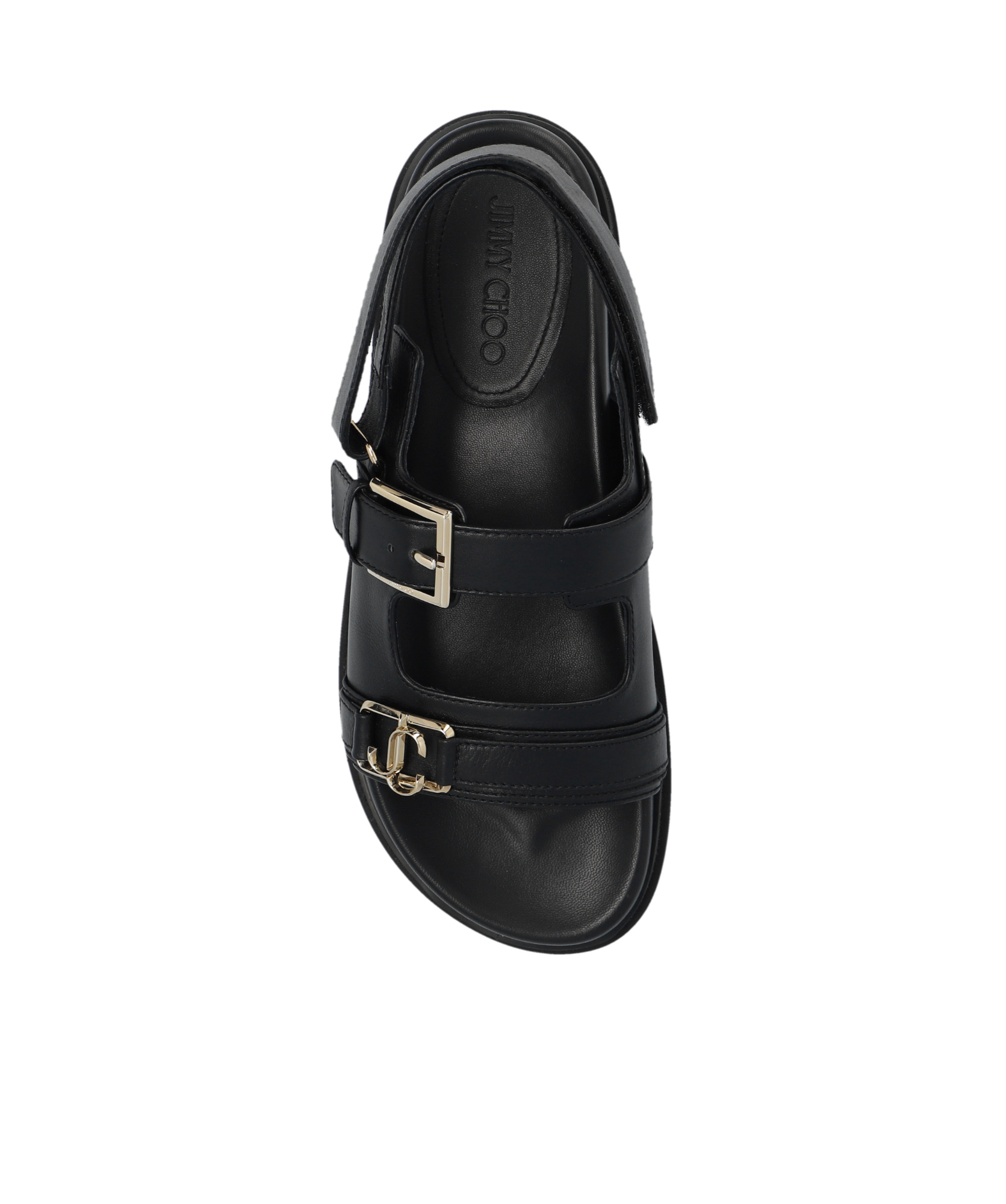 Jimmy Choo Elyn Sandals In Black