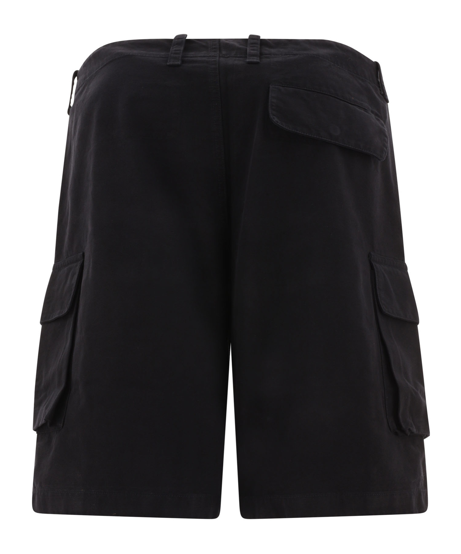 Our Legacy Mount Cotton-canvas Cargo Shorts In Black