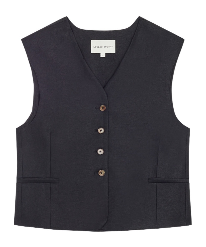 LOULOU STUDIO SLEEVELESS VEST