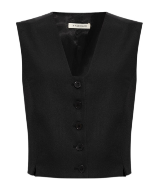 Shop By Malene Birger V-neck Single-breasted Waistcoat