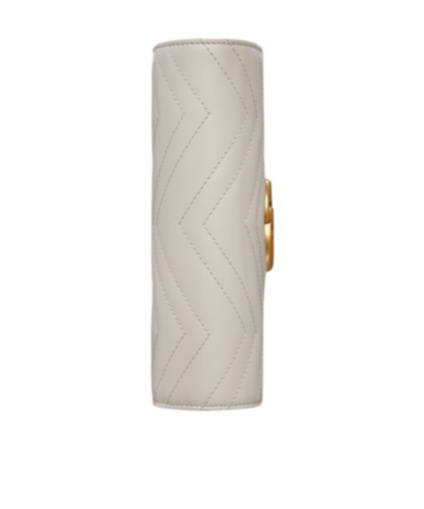 Gucci Gg Marmont Matrasse Embossed Mini Bag In Nude